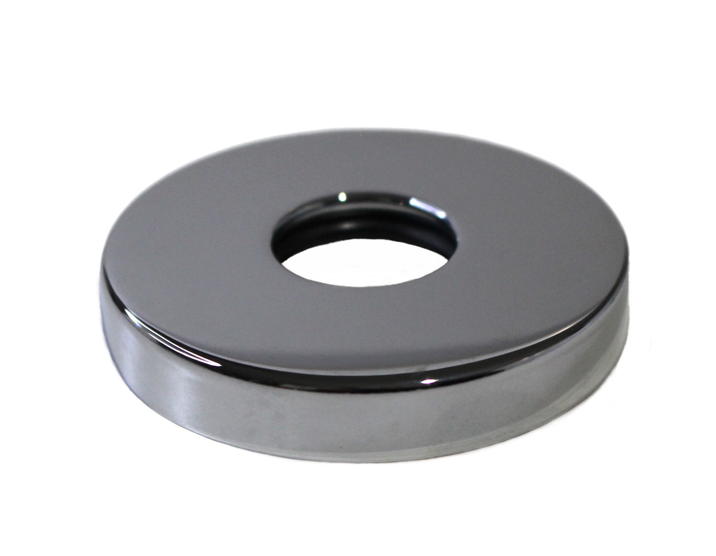 Corla 2PC Shower Arm Flange 2.5” Round | Modern Universal Escutcheon Replacement Cover Plate