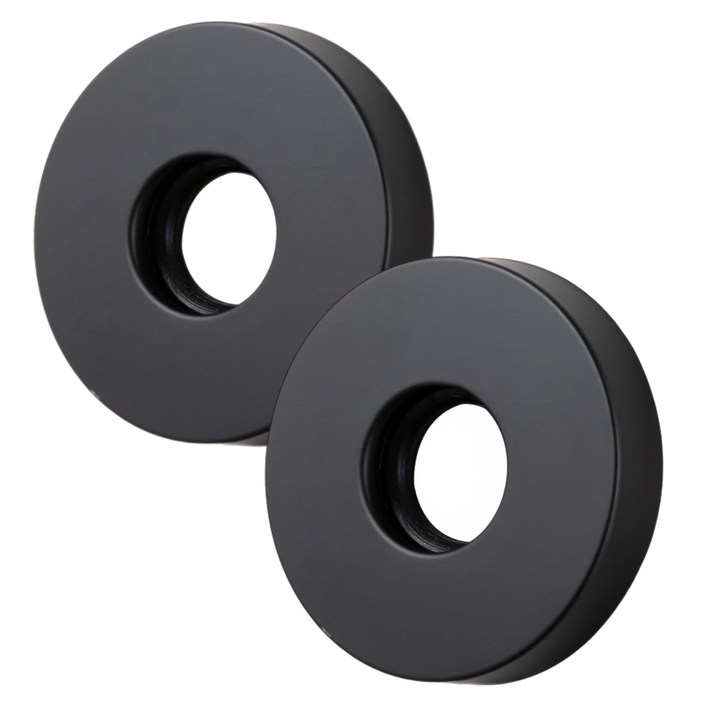 Corla 2PC Shower Arm Flange 2.5” Round | Modern Universal Escutcheon Replacement Cover Plate