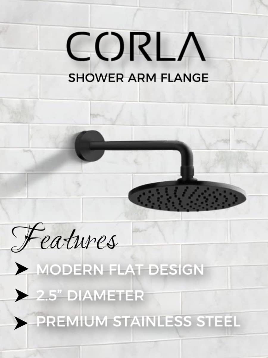 Modern Shower Flange Set