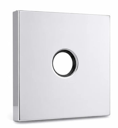 Corla 3.5" Shower Arm Flange Modern Extra Large Square Escutcheon Replacement Plate