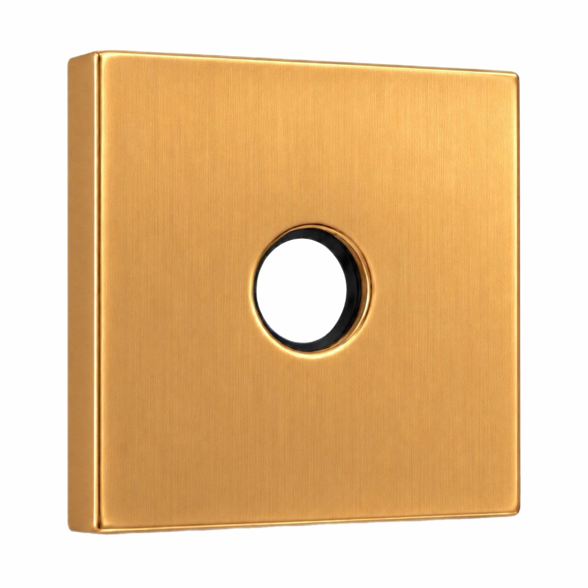 Corla 3.5" Shower Arm Flange Modern Extra Large Square Escutcheon Replacement Plate