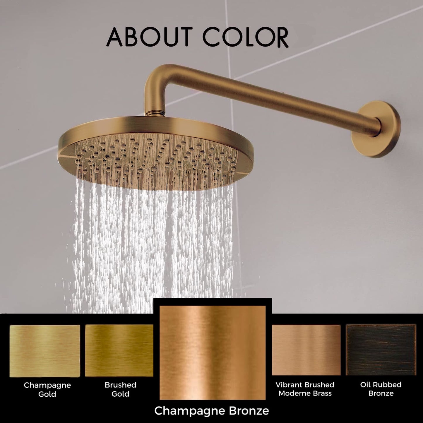 Corla 4" Modern Oversized Shower Arm Flange | Universal Replacement Escutcheon Cover Plate