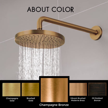 Corla 4" Modern Oversized Shower Arm Flange | Universal Replacement Escutcheon Cover Plate