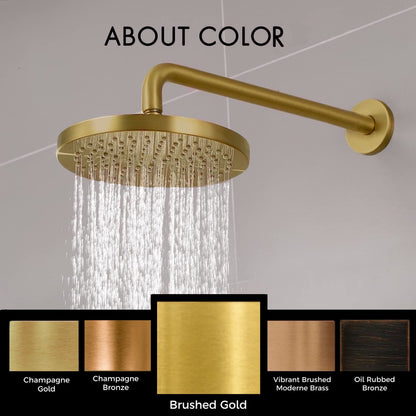 Corla 4" Modern Oversized Shower Arm Flange | Universal Replacement Escutcheon Cover Plate