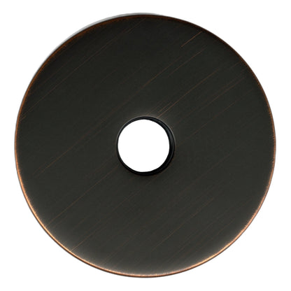 Corla 4" Modern Oversized Shower Arm Flange | Universal Replacement Escutcheon Cover Plate