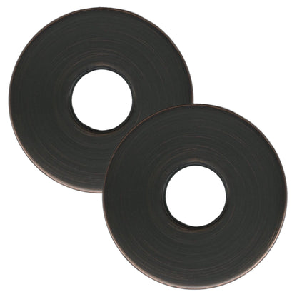 Corla 2PC Shower Arm Flange 2.5” Round | Modern Universal Escutcheon Replacement Cover Plate