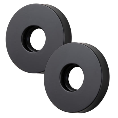 Corla 2PC Shower Arm Flange 2.5” Round | Modern Universal Escutcheon Replacement Cover Plate